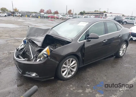 2012 Buick Verano Leather Group from USA, damaged, VIN 1G4PS5SK1C4202049